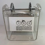 Mcm Roto Photo Index Business Card File Rolodex Desk Art Deco Chrome Organizer. Fixed Price $35.00.