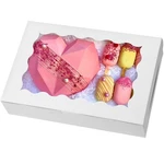 Moretoes 24PCS Bakery Boxes, 12X8X2.5 Inches,treat With Window For Choc.... Fixed Price $26.37.