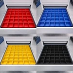 36PC 4X4" Drawer Organizer Bins Modular Storage Hardware Craft Toolbox System. Fixed Price $54.99.