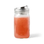 Jarware Mason Fruit Infuser Drink Lid, Stainless Steel, Wide Mouth. Fixed Price $30.33.