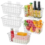 Junchu Cherry 5 Pack Hanging Storage Basket Bathroom Household Goods. Fixed Price $39.99.