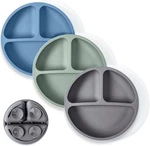 Weesprout Suction Plates With Lids For Babies & Toddlers - 100% Silicone, Dinner. Fixed Price $19.74.