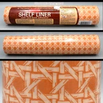 Rubbermaid Shelf Liner Vintage 1978 Basketweave Burnt Orange 10 Feet New. Fixed Price $14.99.