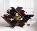 Butterfly Wine Rack Countertop Small Spaces Storage Holds 8 Bottles New. Fixed Price $59.99.