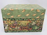 Vintage Recipe Box Shelly Reeves Smith Artist Frances' Garden Main Street Press. Fixed Price $22.00.