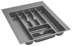 Rev-a-shelf GCT-3-52 Value Line 17-1/2"W Polymer Trim To Fit Silver. Fixed Price $27.87.