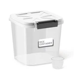 Rice Container - Flour Dispenser 20LBS/10KG/10.6QT Food Grain Cereal Bin.... Fixed Price $42.42.