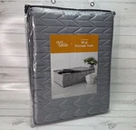 Mug Storage Case 12 Compartment Quilted Our Table Cup Tea Gray Grey 17X13X5. Fixed Price $24.97.