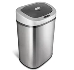 Nine Stars 21GALLON Stainless Steel Automatic Trash Can Hands-free Motion Sensor. Fixed Price $51.59.