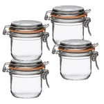 Le Parfait Super Terrine Jar 7OZ/HALF Pint (pack Of 4) 200ML French Glass. Fixed Price $58.83.