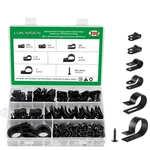 Cable Clips For Management Cord Organizer, 6 Sizes 300 Pcs Nylon R-type,. Fixed Price $17.45.