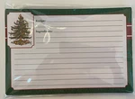 Spode Recipe Cards Christmas Tree Pack Of 30 Gibson New 6 X 4. Fixed Price $18.50.