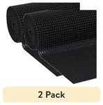 (2 Pack Select Grip Shelf Liner Black 12 In. X 10 Ft. Roll. Fixed Price $27.67.