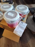 French Bull - Soup Mug Food Storage For Lunch & Travel, Airtight Set Of 4 New. Fixed Price $59.00.