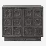 Uttermost 24426 Shelby 39"W Elm Wood Accent Cabinet - Ebony. Fixed Price $1598.40.