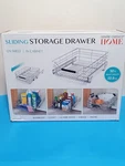 New Seville Classics In-cabinet Sliding Drawer Organizer #16228 14"X17.5"X6". Fixed Price $32.00.
