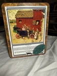 Channel Craft Norman Rockwell The Farmer Takes Ride Tin Rectangle Box. Fixed Price $19.99.