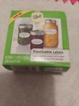 Ball Dissolvable Canning Labels 60 Pk. Fixed Price $8.00.