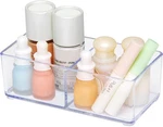 Carrotez 2 Compartment Clear Plastic Drawer Organizer For Makeup, Bathroom, D.... Fixed Price $16.97.