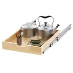 Sikarou Wood Pull Out Cabinet Organizer 14" X 21" D, Heavy-duty Sliding Dra.... Fixed Price $89.62.