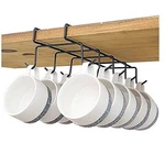 Bafvt Coffee Holder, Mugs Rack Under Shelf, Kitchen 10 Hooks, Black. Fixed Price $30.99.