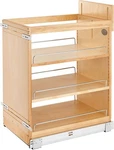 Rev-a-shelf 448-BCSC-14C Wood Classics Soft Close 14-3/4"W Pull Maple. Fixed Price $329.99.