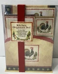 New Seasons Deluxe Kitchen Organizer Set 7 Pcs Letter Box Folder Notepad Magnets. Fixed Price $15.99.