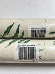 Vtg Rubbermaid Fern & Flower Contact Paper 1994 2 Rolls Each 8YDS X 18 New Nos. Fixed Price $19.97.