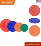 Replacement Mixing Bowl Lids 4 Colorful Plastic For Kitchen Storage. Fixed Price $34.99.