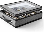 Flatware & Utensil Storage, Durable Silverware Grey. Fixed Price $29.03.