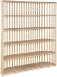 Hooker Furniture 6950-10446 Retreat 66"W Shelf Wood Bookcase Dune. Fixed Price $1600.00.