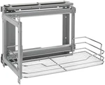 Rev-a-shelf 5708-15 Chrome 15"W Upper Cabinet Pull-out. Fixed Price $355.55.