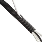 Black 43IN Cable Sleeve Flexible Wire Protector Tubing Split Electrical Conduit. Fixed Price $17.78.
