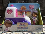2016 Disney Doc Mcstuffins Toy Hospital And Rosie - 5.5 Figure & Ambulance. Fixed Price $69.99.