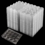 200 Pack 12 Grid Quail Egg Cartons Reusable Cheap Bulk Stac.... Fixed Price $47.61.