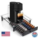 Tempered Glass Nespresso Vertuo Pod Holder Drawer Organizer - 40 Capacity. Fixed Price $37.91.