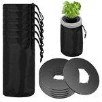6PCS Kratky Lids - Wide Mouth Hydroponic Cover With Blackout Sleeves And.... Fixed Price $17.09.