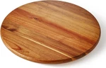 Acacia Wood Lazy Susan, Turntable Tray Cabinet ORGANIZER,14". Fixed Price $35.48.