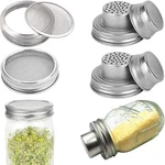 Mason Jar Shaker Lid 316 Stainl Steel Wide Mouth Sprg. Fixed Price $11.69.