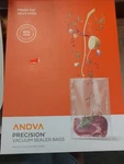 Anova Culinary Pre-cut Sous Vide Vacuum Sealer Bags One Size. Fixed Price $20.00.