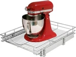Heavy-duty Tier Pull Out Cabinet Organizer With Chrome Finish 20" X 21". Fixed Price $92.99.