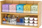 X-cosrack Bamboo Tea Bag Organizer Storage Box, 2-TIER Stackable For Cou. Fixed Price $52.99.