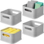 Interdesign Storage Bins With Handles - Organize Kitchen, Bathroom, Home Off. Fixed Price $43.99.