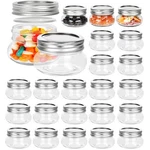 Betrome Mason Jars, 120ML Glass Canning 4OZ,24 Pack, Silver Lid. Fixed Price $34.36.