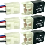 3-PACK 056700-9160 Relay With Sockets 30A 12VDC 4-PIN Spst Automotive. Fixed Price $36.95.