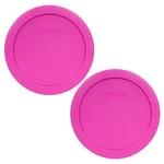Pyrex 7201-PC 6" Pink Pack Plastic Storage Cover Lid New For 4 Cup Glass Bowl. Fixed Price $9.99.