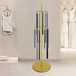 2 Tier Belt Display Shelf Organise Rack Floor Mounted Hanger W/31 Hooks. Fixed Price $47.34.