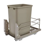 Champagne Pullout Trash Can 35 Quart With Soft-close Slides For Kitchen Cabinets. Fixed Price $408.99.