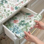Non-adhesive Waterproof Shelf Liner For Cabinets And Drawers, 12IN X 10FT. Fixed Price $17.99.
