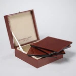 Dransfield & Ross New York Faux Reptile Skin Coasters With Storage Case 4PC Set. Fixed Price $20.00.